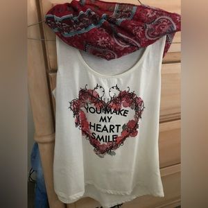 Women sleeveless shirt Belle  du Jour Size S